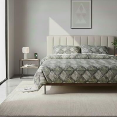 Jenny Sesal Jenny Sesàl Iside Cotton Sheet Set – Sheet Set + Pillowcases (Grey, Single) Jenny Sesal Jenny Sesàl Iside Cotton Sheet Set – Sheet Set + Pillowcases (Grey, Single)