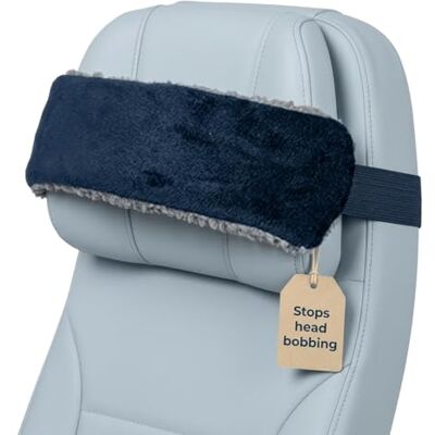 SeatSleeper The Travel Pillow Alternative That Stops Head Bobbing – Airplane Head Straps and Car Head Support Band Great on Travel Upright – Super Comfy Head & Neck Support – Small & Compact SeatSleeper The Travel Pillow Alternative That Stops Head Bobbing – Airplane Head Straps and Car Head Support Band Great on Travel Upright – Super Comfy Head & Neck Support – Small & Compact