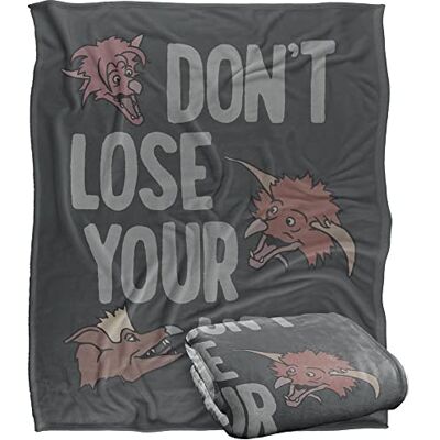 LOGOVISION Labyrinth Don'T Lose Your Head Silky Touch Super Soft Throw Blanket 152 X 127 Cm LOGOVISION Labyrinth Don'T Lose Your Head Silky Touch Super Soft Throw Blanket 152 X 127 Cm