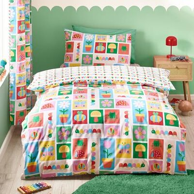 Catherine Lansfield - Curious Caterpillar Duvet - Multicolor Catherine Lansfield - Curious Caterpillar Duvet - Multicolor