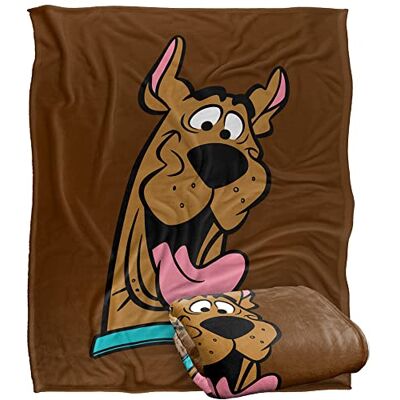 LOGOVISION SCOOBY DOO! Scooby Happy Officially Licensed Silky Touch Super Soft Throw Blanket 152 x 127 cm LOGOVISION SCOOBY DOO! Scooby Happy Officially Licensed Silky Touch Super Soft Throw Blanket 152 x 127 cm