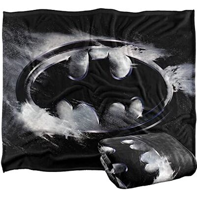 LOGOVISION BATMAN Blanket, 152 x 127 cm Returns Logo Silky Touch Super Soft Throw Blanket LOGOVISION BATMAN Blanket, 152 x 127 cm Returns Logo Silky Touch Super Soft Throw Blanket