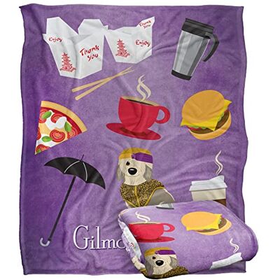 LOGOVISION GILMORE GIRLS Collage Silky Touch Super Soft Throw Blanket 152 x 127 cm LOGOVISION GILMORE GIRLS Collage Silky Touch Super Soft Throw Blanket 152 x 127 cm