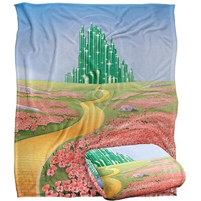 LOGOVISION THE WIZARD OF OZ Yellow Brick Road Silky Touch Super Soft Throw Blanket 152 x 127 cm LOGOVISION THE WIZARD OF OZ Yellow Brick Road Silky Touch Super Soft Throw Blanket 152 x 127 cm