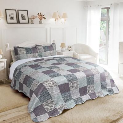 Emma Barclay Chiltern Patchwork Bedspread Set Single Emma Barclay Chiltern Patchwork Bedspread Set Single