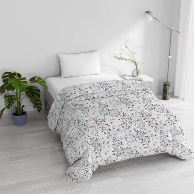 Italian Bed Linen Winter Quilt Single 160 x 245 cm, Double Face, Microfibre, Made in Italy – Duvet Filling 200 g Flor Italian Bed Linen Winter Quilt Single 160 x 245 cm, Double Face, Microfibre, Made in Italy – Duvet Filling 200 g Flor