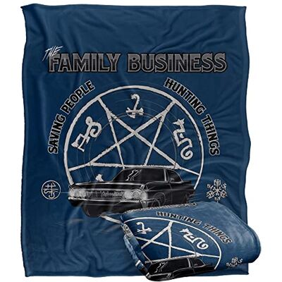 LOGOVISION SUPERNATURAL Saving People and Hunting Officially Licensed Silky Touch Super Soft Throw Blanket 152 x 127 cm LOGOVISION SUPERNATURAL Saving People and Hunting Officially Licensed Silky Touch Super Soft Throw Blanket 152 x 127 cm