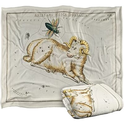 LOGOVISION Bcreative Graffitee Studios S Hall Graffitee Studios Vintage Aries Zodiac Silky Touch Super Soft Throw Blanket 152 X 127 Cm LOGOVISION Bcreative Graffitee Studios S Hall Graffitee Studios Vintage Aries Zodiac Silky Touch Super Soft Throw Blanket 152 X 127 Cm