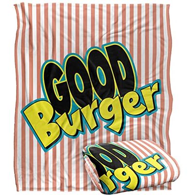 LOGOVISION Good Burger 3 Color Logo Silky Touch Super Soft Throw Blanket 152 X 127 Cm LOGOVISION Good Burger 3 Color Logo Silky Touch Super Soft Throw Blanket 152 X 127 Cm