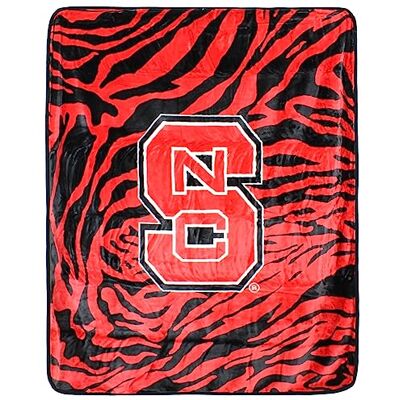 College Covers NC State Wolfpack Raschel Throw Blanket, 60 in by 50 in College Covers NC State Wolfpack Raschel Throw Blanket, 60 in by 50 in