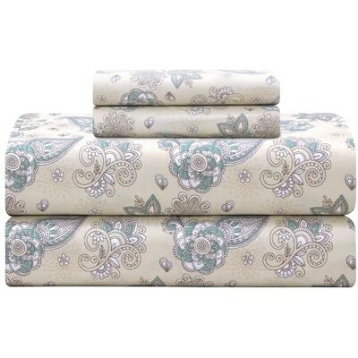 FEATHER & STITCH NEW YORK Feather & Stitch Softest 100% Cotton Sheets, Queen Size Sheet Sets, 4 PC Set, 300 Thread Count Percale Weave Bedding, 16" Deep Pocket, Cooling Sheets, Breathable Bed Set (Finley 01) FEATHER & STITCH NEW YORK Feather & Stitch Softest 100% Cotton Sheets, Queen Size Sheet Sets, 4 PC Set, 300 Thread Count Percale Weave Bedding, 16" Deep Pocket, Cooling Sheets, Breathable Bed Set (Finley 01)