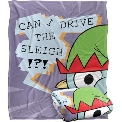 LOGOVISION Dont Let The Pigeon Drive The Sleigh Sleigh Silky Touch Super Soft Throw Blanket 152 X 127 Cm LOGOVISION Dont Let The Pigeon Drive The Sleigh Sleigh Silky Touch Super Soft Throw Blanket 152 X 127 Cm