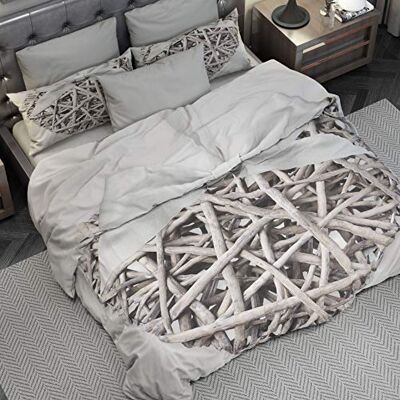 PETTI Artigiani Italiani Copripiumino Digitale Tutto Stampato Microfibra Duvet Set, Quilt Covers, Bedding Sets, Satin Fabric, Love Single PETTI Artigiani Italiani Copripiumino Digitale Tutto Stampato Microfibra Duvet Set, Quilt Covers, Bedding Sets, Satin Fabric, Love Single