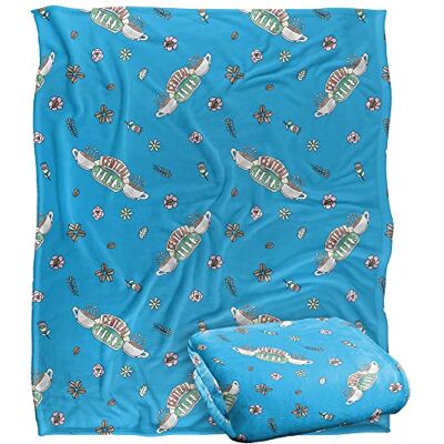 LOGOVISION FRIENDS Perk Pattern Officially Licensed Silky Touch Super Soft Throw Blanket 152 x 127 cm LOGOVISION FRIENDS Perk Pattern Officially Licensed Silky Touch Super Soft Throw Blanket 152 x 127 cm