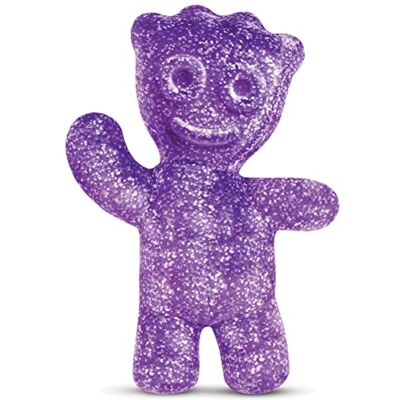 iscream Sour Patch Kids Embossed 16.75" x 12" Candy Character Shaped Pillow, Purple iscream Sour Patch Kids Embossed 16.75" x 12" Candy Character Shaped Pillow, Purple