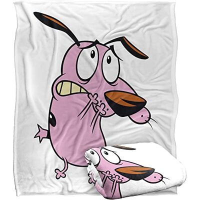 LOGOVISION Courage The Cowardly Dog Season 2 Cover Silky Touch Super Soft Throw Blanket 152 X 127 Cm LOGOVISION Courage The Cowardly Dog Season 2 Cover Silky Touch Super Soft Throw Blanket 152 X 127 Cm