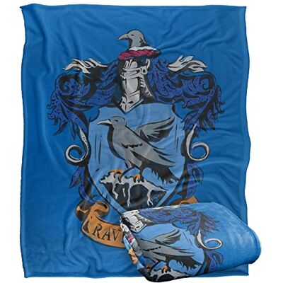LOGOVISION HARRY POTTER Drawn Ravenclaw Crest Officially Licensed Silky Touch Super Soft Throw Blanket 152 x 127 cm LOGOVISION HARRY POTTER Drawn Ravenclaw Crest Officially Licensed Silky Touch Super Soft Throw Blanket 152 x 127 cm