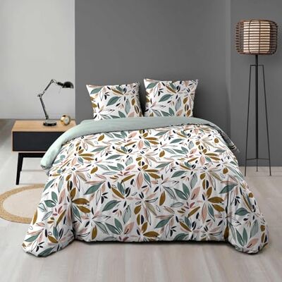 Douceur d'Intérieur , Wilonia 3-Piece Microfibre Printed Bed Linen Set (240 x 220 cm) Douceur d'Intérieur , Wilonia 3-Piece Microfibre Printed Bed Linen Set (240 x 220 cm)