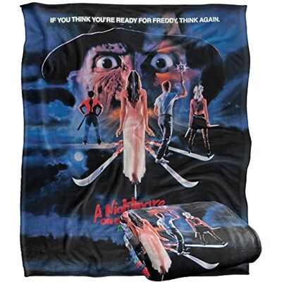 LOGOVISION NIGHTMARE ON ELM STREET A Blanket, 152 x 127 cm 3 Poster Silky Touch Super Soft Throw Blanket LOGOVISION NIGHTMARE ON ELM STREET A Blanket, 152 x 127 cm 3 Poster Silky Touch Super Soft Throw Blanket