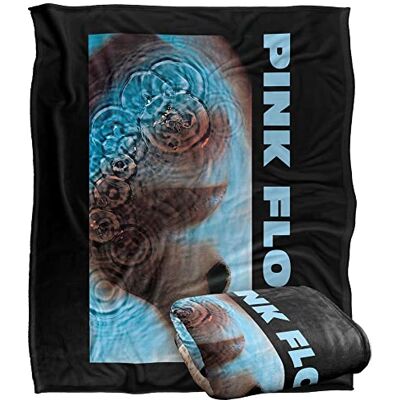 LOGOVISION Pink Floyd Meddle Silky Touch Super Soft Throw Blanket 152 X 127 Cm LOGOVISION Pink Floyd Meddle Silky Touch Super Soft Throw Blanket 152 X 127 Cm