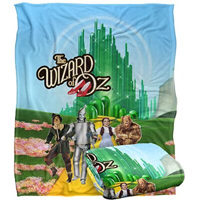 LOGOVISION THE WIZARD OF OZ Group Shot 1 Silky Touch Super Soft Throw Blanket 152 x 127 cm LOGOVISION THE WIZARD OF OZ Group Shot 1 Silky Touch Super Soft Throw Blanket 152 x 127 cm