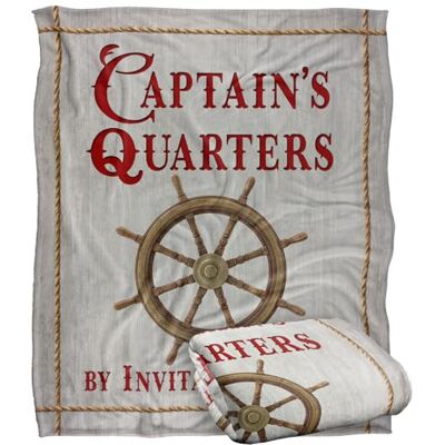 LOGOVISION Jq Licensing James Piazza Coastal Captain'S Quarters Ship'S Wheel Silky Touch Super Soft Throw Blanket 152 X 127 Cm LOGOVISION Jq Licensing James Piazza Coastal Captain'S Quarters Ship'S Wheel Silky Touch Super Soft Throw Blanket 152 X 127 Cm