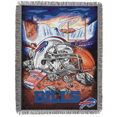 Northwest NFL Buffalo Bills Unisex-Adult Woven Tapestry Throw Blanket, 48" x 60", Home Field Advantage Northwest NFL Buffalo Bills Unisex-Adult Woven Tapestry Throw Blanket, 48" x 60", Home Field Advantage