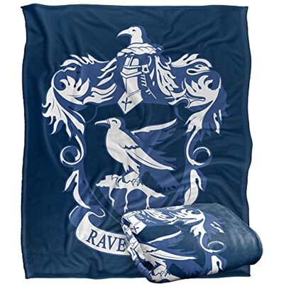LOGOVISION HARRY POTTER Ravenclaw Crest 3 Officially Licensed Silky Touch Super Soft Throw Blanket 152 x 127 cm LOGOVISION HARRY POTTER Ravenclaw Crest 3 Officially Licensed Silky Touch Super Soft Throw Blanket 152 x 127 cm