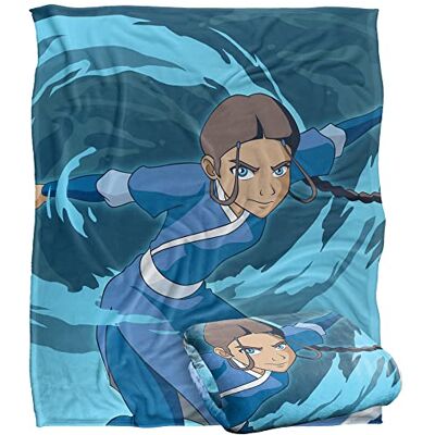 LOGOVISION Avatar The Last Airbender Avatar Katara Silky Touch Super Soft Throw Blanket 152 X 127 Cm LOGOVISION Avatar The Last Airbender Avatar Katara Silky Touch Super Soft Throw Blanket 152 X 127 Cm