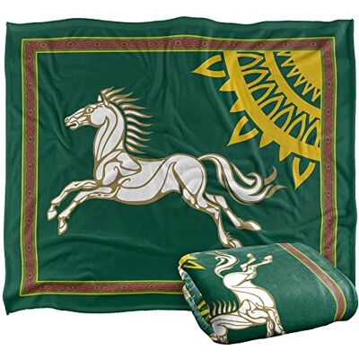 LOGOVISION LORD OF THE RINGS The Blanket, 152 x 127 cm Rohan Banner Silky Touch Super Soft Throw Blanket LOGOVISION LORD OF THE RINGS The Blanket, 152 x 127 cm Rohan Banner Silky Touch Super Soft Throw Blanket