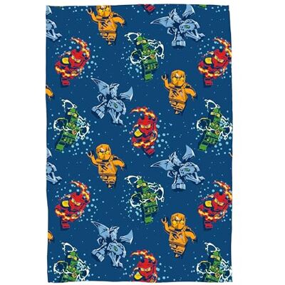Lego Ninjago Officially Licenced Fleece Blanket Super Soft Warm Fleece Blue Smash Design Perfect For Home, Sleepovers & Camping 100 x 150 cm Lego Ninjago Officially Licenced Fleece Blanket Super Soft Warm Fleece Blue Smash Design Perfect For Home, Sleepovers & Camping 100 x 150 cm