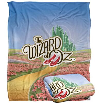 LOGOVISION THE WIZARD OF OZ Logo Silky Touch Super Soft Throw Blanket 152 x 127 cm LOGOVISION THE WIZARD OF OZ Logo Silky Touch Super Soft Throw Blanket 152 x 127 cm