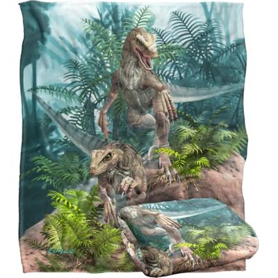 LOGOVISION Jq Licensing Royce Mcclure Bad Boy Raptor Dinosaurs Silky Touch Super Soft Throw Blanket 152 X 127 Cm LOGOVISION Jq Licensing Royce Mcclure Bad Boy Raptor Dinosaurs Silky Touch Super Soft Throw Blanket 152 X 127 Cm