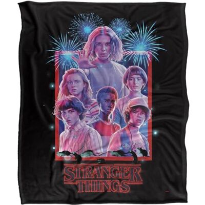Stranger Things Season 3 July 4Th Silky Touch Super Soft Throw Blanket 152 X 127 Cm Stranger Things Season 3 July 4Th Silky Touch Super Soft Throw Blanket 152 X 127 Cm