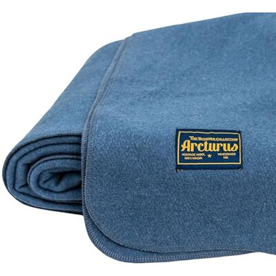 Arcturus Bighorn 100% Virgin Wool Blanket Queen Size (Steel Blue) Arcturus Bighorn 100% Virgin Wool Blanket Queen Size (Steel Blue)