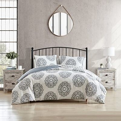 Stone Cottage Bristol Duvet, Full/Queen, Grey Stone Cottage Bristol Duvet, Full/Queen, Grey