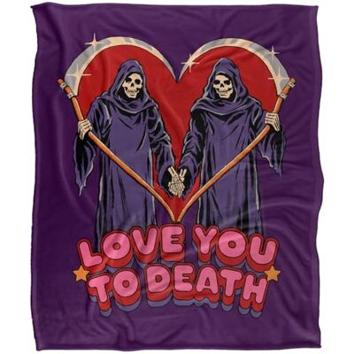 Steven Rhodes Love You To Death Silky Touch Super Soft Throw Blanket 152 X 127 Cm Steven Rhodes Love You To Death Silky Touch Super Soft Throw Blanket 152 X 127 Cm