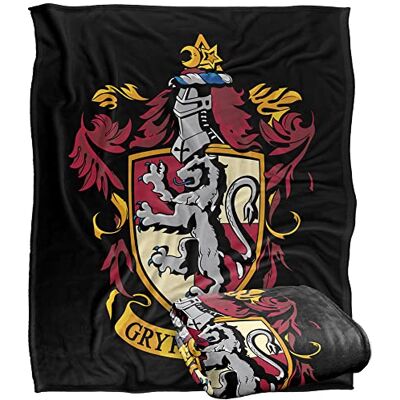 LOGOVISION Harry Potter Gryffindor Crest Officially Licensed Silky Touch Super Soft Throw Blanket 152 x 127 cm LOGOVISION Harry Potter Gryffindor Crest Officially Licensed Silky Touch Super Soft Throw Blanket 152 x 127 cm
