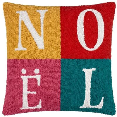 furn. Noelle Loop Feather Filled Cushion – Tufted Textured Bold Festive Christmas Slogan Decorative Pillow (Multicolour 45x45cm) furn. Noelle Loop Feather Filled Cushion – Tufted Textured Bold Festive Christmas Slogan Decorative Pillow (Multicolour 45x45cm)