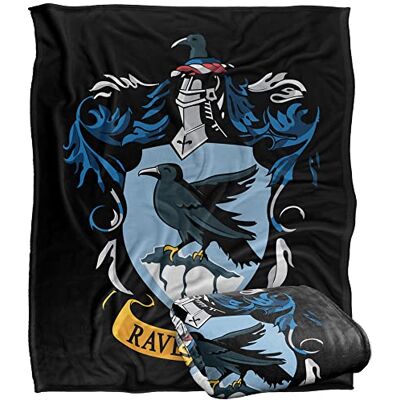 LOGOVISION HARRY POTTER Ravenclaw Crest Officially Licensed Silky Touch Super Soft Throw Blanket 152 x 127 cm LOGOVISION HARRY POTTER Ravenclaw Crest Officially Licensed Silky Touch Super Soft Throw Blanket 152 x 127 cm