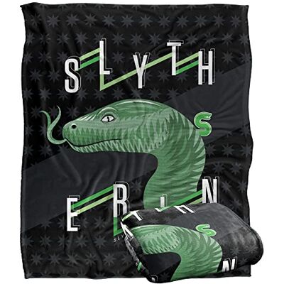 LOGOVISION HARRY POTTER Blanket, 152 x 127 cm Neo Industries Slytherin Silky Touch Super Soft Throw Blanket LOGOVISION HARRY POTTER Blanket, 152 x 127 cm Neo Industries Slytherin Silky Touch Super Soft Throw Blanket