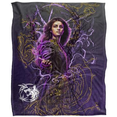 The Witcher Yennefer Airbrush Silky Touch Super Soft Throw Blanket 152 X 127 cm, White The Witcher Yennefer Airbrush Silky Touch Super Soft Throw Blanket 152 X 127 cm, White