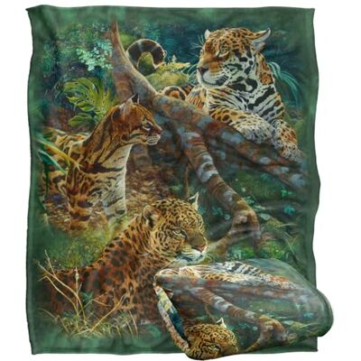 LOGOVISION Jq Licensing Jmm-Jp Jungle Cats Leopards Silky Touch Super Soft Throw Blanket 152 X 127 Cm LOGOVISION Jq Licensing Jmm-Jp Jungle Cats Leopards Silky Touch Super Soft Throw Blanket 152 X 127 Cm