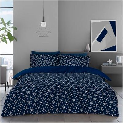 GC GAVENO CAVAILIA Double Bedding Set Geometric Duvet Cover Sets With Pillowcases Breathable Soft Bed Linen Microfiber Comforter Cover (200x200 cm) GC GAVENO CAVAILIA Double Bedding Set Geometric Duvet Cover Sets With Pillowcases Breathable Soft Bed Linen Microfiber Comforter Cover (200x200 cm)