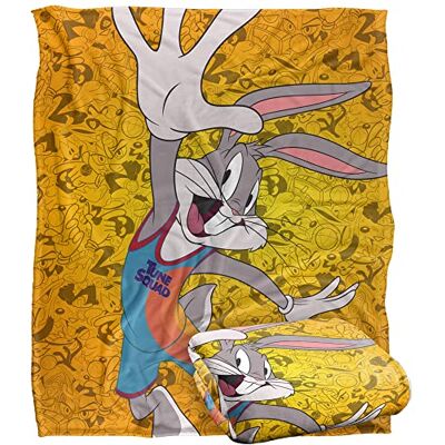 LOGOVISION SPACE JAM 2 Bugs Jumping Officially Licensed Silky Touch Super Soft Throw Blanket 152 x 127 cm LOGOVISION SPACE JAM 2 Bugs Jumping Officially Licensed Silky Touch Super Soft Throw Blanket 152 x 127 cm