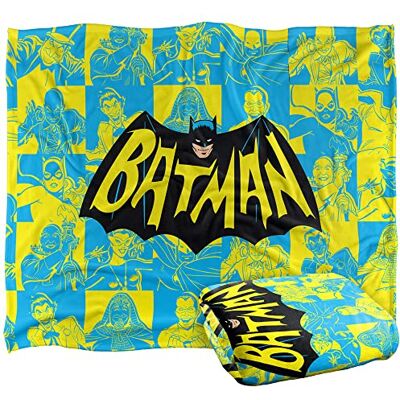 LOGOVISION BATMAN Classic Tv Logo Officially Licensed Silky Touch Super Soft Throw Blanket 152 x 127 cm LOGOVISION BATMAN Classic Tv Logo Officially Licensed Silky Touch Super Soft Throw Blanket 152 x 127 cm