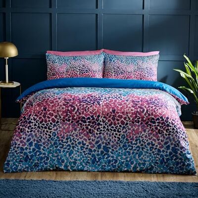 Catherine Lansfield Satin Animal Print Duvet Cover Bedding Set - Bedding Set Catherine Lansfield Satin Animal Print Duvet Cover Bedding Set - Bedding Set