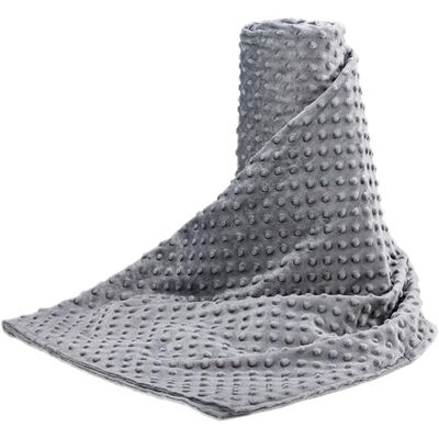 Acdyion Weighted Blankets Removable Duvet Cover for Adults Queen Size (60"x80"),Heavy Blanket Duvet Cover with Soft and Comfort Minky with 12 Ties,Machine Washable Soft Weighted Blanket Cover (Grey) Acdyion Weighted Blankets Removable Duvet Cover for Adults Queen Size (60"x80"),Heavy Blanket Duvet Cover with Soft and Comfort Minky with 12 Ties,Machine Washable Soft Weighted Blanket Cover (Grey)