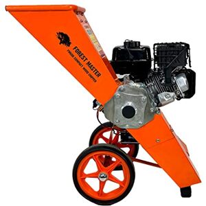 Forest Master FM6DD-MUL Compact 6HP Petrol Wood Chipper, Shredder & Mulcher Self-Feeding Design, Chips Wood & Branches Up to 50mm – Ideal for Garden Green Waste (Mulcher) Forest Master FM6DD-MUL Compact 6HP Petrol Wood Chipper, Shredder & Mulcher Self-Feeding Design, Chips Wood & Branches Up to 50mm – Ideal for Garden Green Waste (Mulcher)