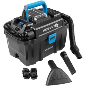 Högert Technik 18V Wet and Dry Vacuum Cleaner Portable Vacuum Cleaner, Compact with HEPA Filter, Blow Function and 10L Reservoir without Battery Högert Technik 18V Wet and Dry Vacuum Cleaner Portable Vacuum Cleaner, Compact with HEPA Filter, Blow Function and 10L Reservoir without Battery